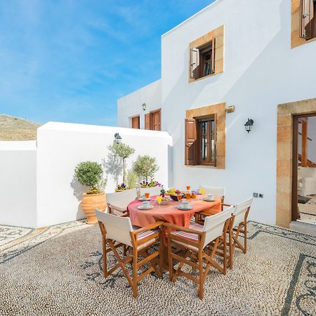Residenza Maria Lindos Villa ภายนอก รูปภาพ