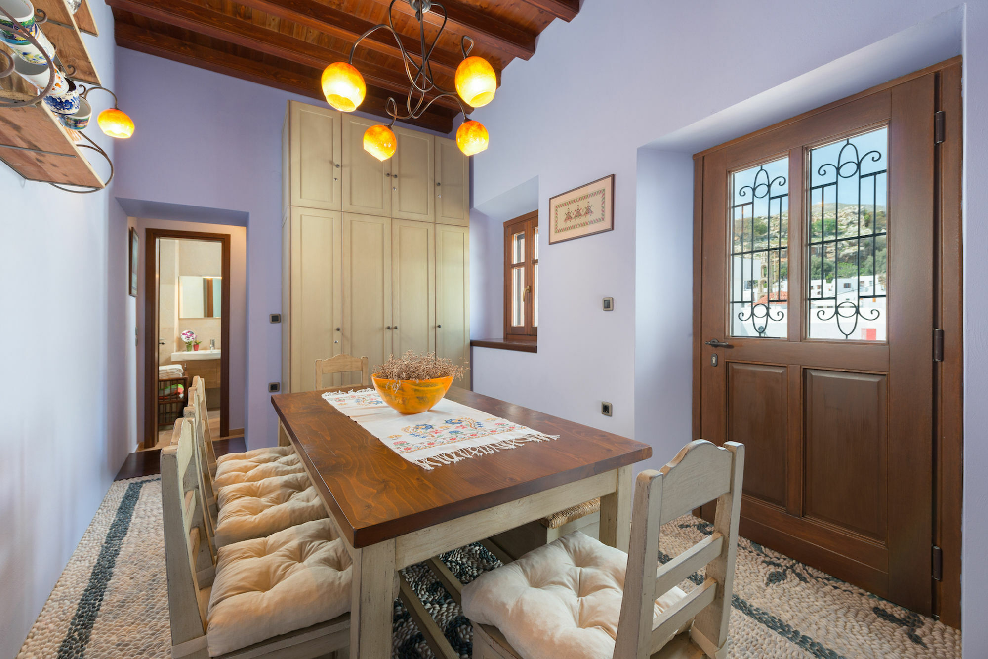 Residenza Maria Lindos Villa ภายนอก รูปภาพ