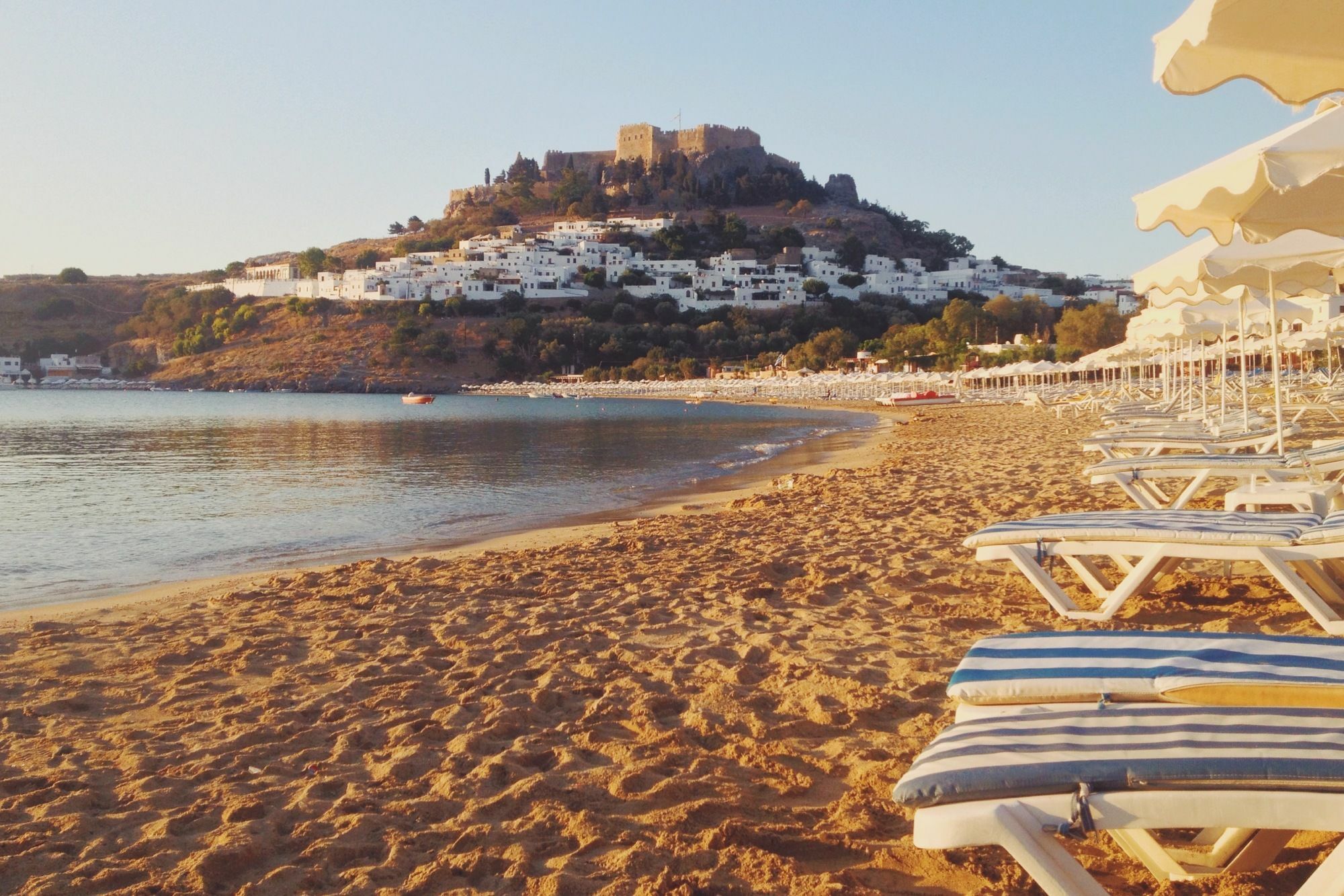 Residenza Maria Lindos Villa ภายนอก รูปภาพ